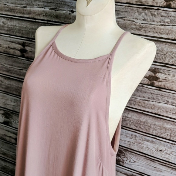 L.A. Hearts | Mauve Halter Neck Sundress | Medium - Picture 2 of 8